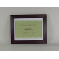 8.5"x11" Mahogany Colored Certificate Frame